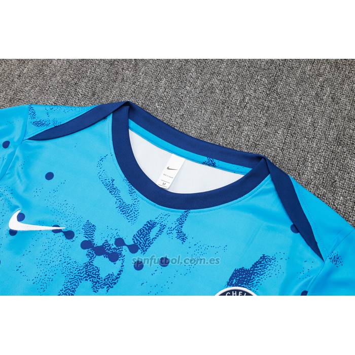 Chandal del Chelsea Manga Corta 2024-2025 Azul - Pantalon Corto